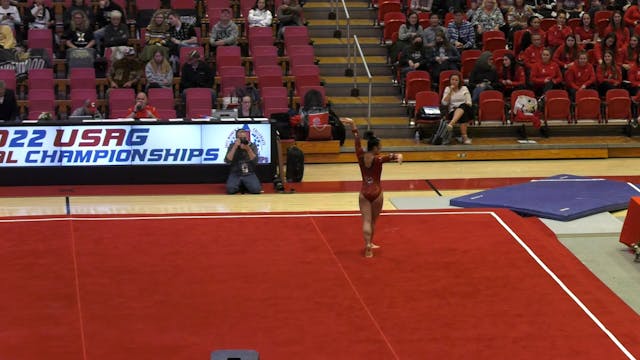 Julia Bedell - Floor Exercise - 2022 ...