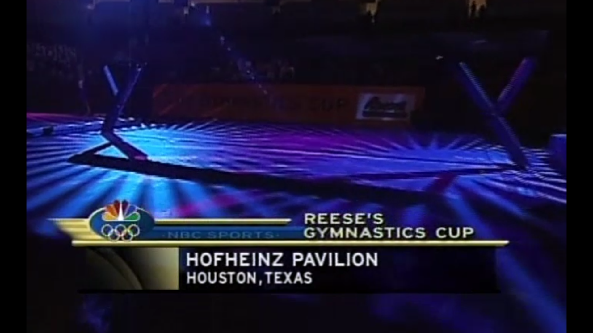 2001 Reese's Gymnastics Cup Broadcast