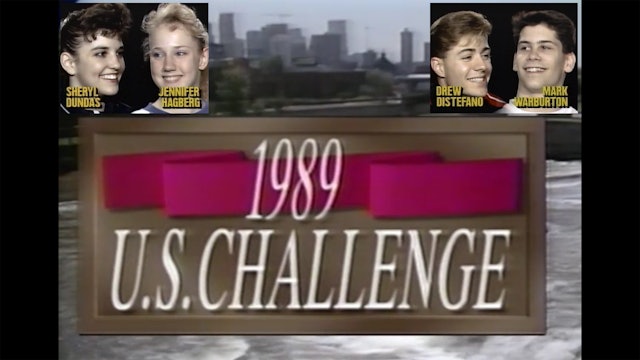 1989 U.S. Challenge - Round 1, Match 4 Broadcast