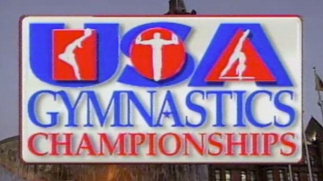 1998 U.S. Gymnastics Championships - Men's Broadcast
