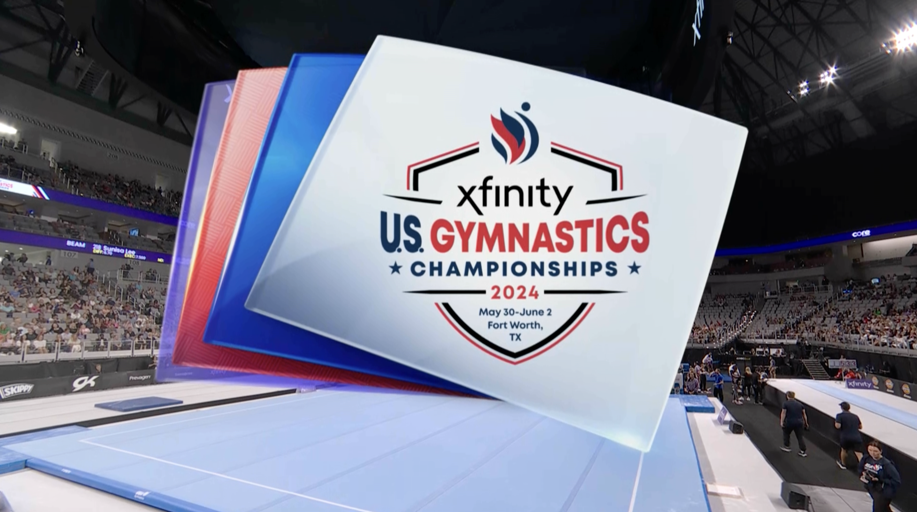 2024 Xfinity U.S. Championships - Senior Women Day 1 - Peacock Broadcast