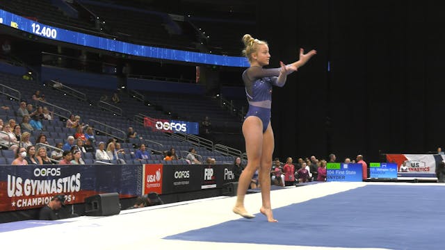 Audrey Snyder - Floor Exercise - 2022...