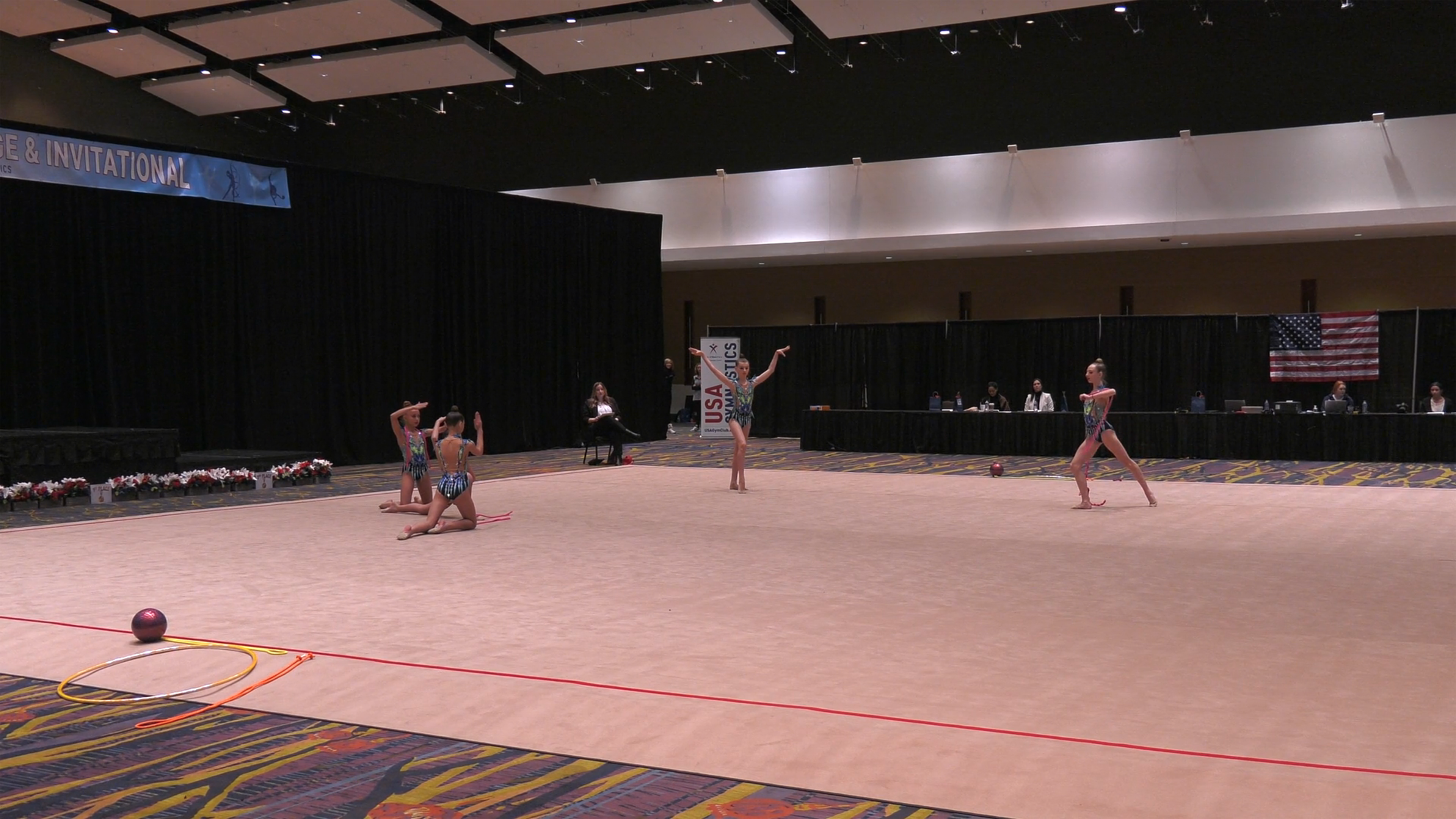 IK Gymnastics 1 - 5 Ropes - 2022 Rhythmic Challenge - Junior Group