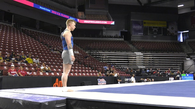 Cameron Bock - Floor Exercise - 2022 U.S. Classic – Men Session 1