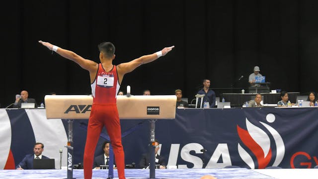 Yul Moldauer - Pommel Horse - 2022 OO...