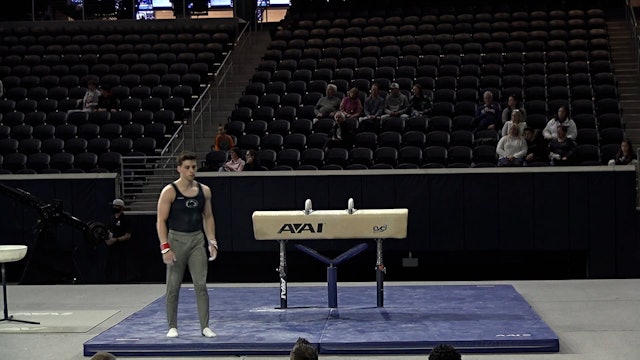 Michael Artlip - Pommel Horse - 2022 Winter Cup - Senior Men Day 1