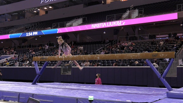 Carly Weinberg - Balance Beam - 2022 Nastia Liukin Cup