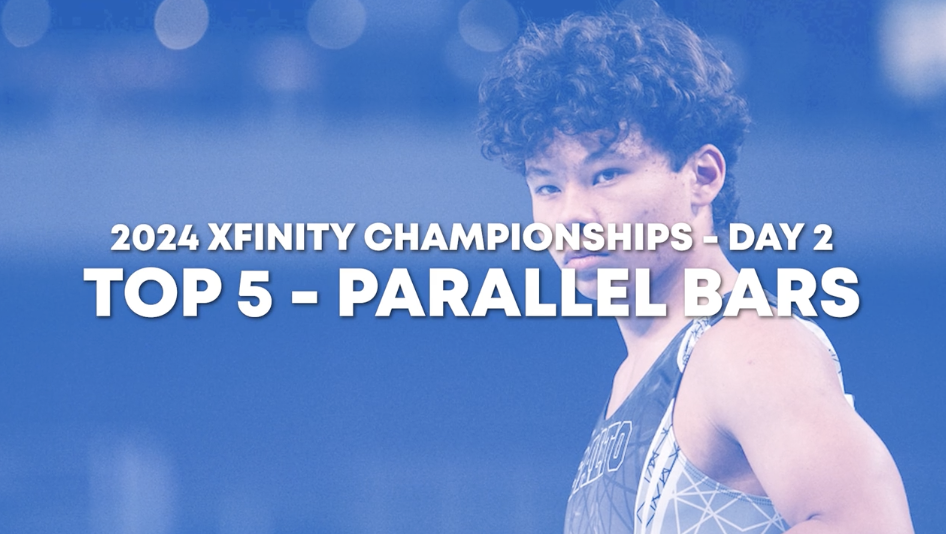 Top 5 Routines - Parallel Bars - Junior Men Day 2 - 2024 Xfinity US Champs