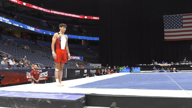 Zach Green - Floor Exercise - 2022 OO...