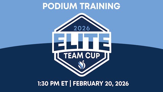 2026 Elite Team Cup Podium Training