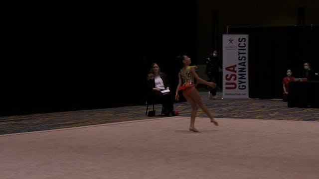 Isabella Chong - Hoop - 2022 Rhythmic...