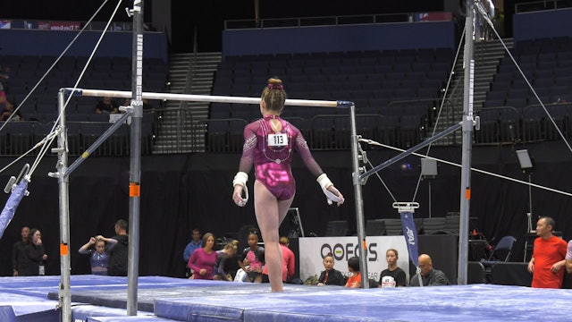 Christiane Popovich - Uneven Bars - 2022 OOFOS Championships - Jr Women Day 1