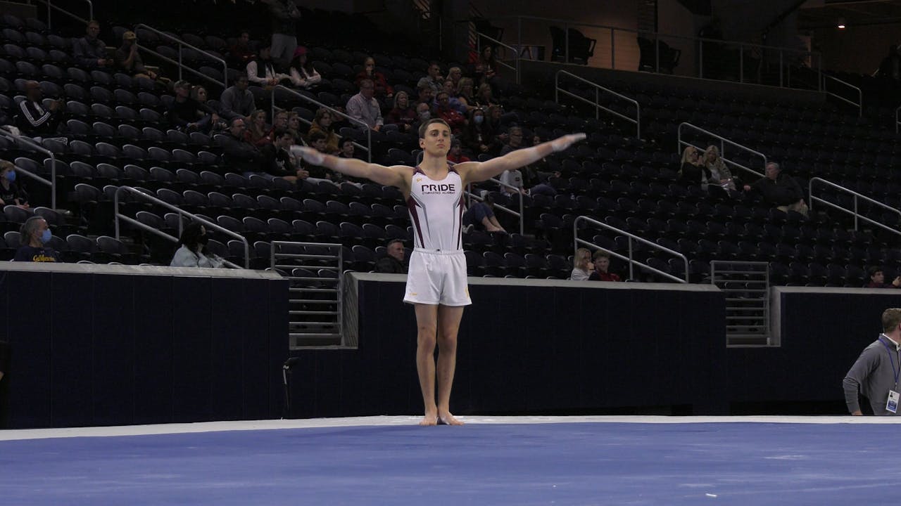 Ignacio Yockers Floor Exercise 2022 Winter Cup Senior Men Day 1