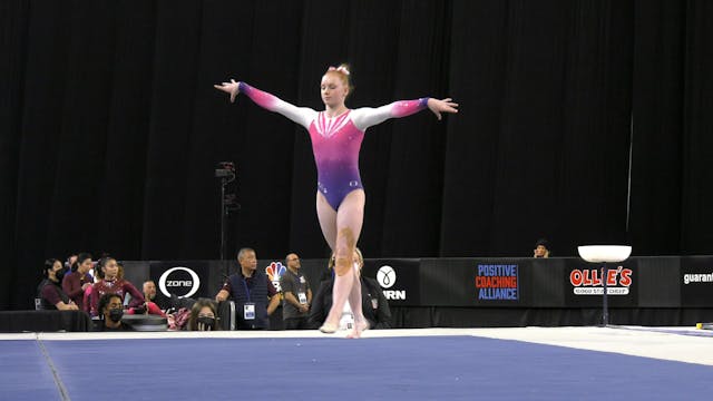 Avery King - Floor Exercise - 2022 Wi...