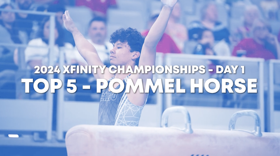 Top 5 Routines - Pommel Horse - Junior Men Day 1 - 2024 Xfinity US Championships