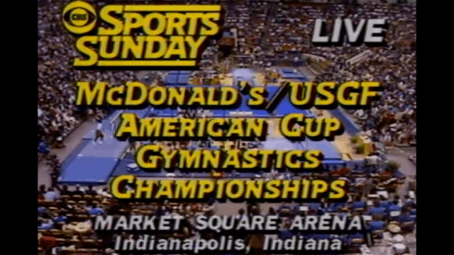 1985 McDonald's American Cup Broadcast