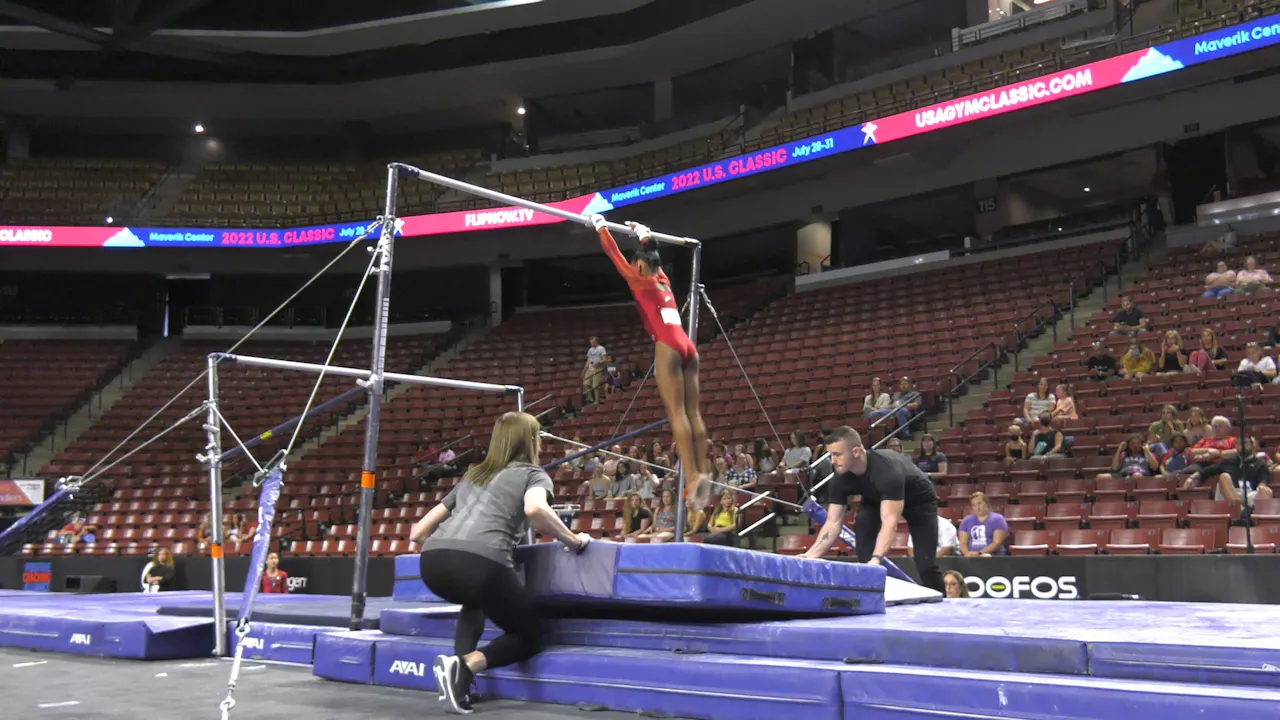 Simone Rose - Uneven Bars - 2022 U.S. Classic - Junior Session 2 - 2022 ...