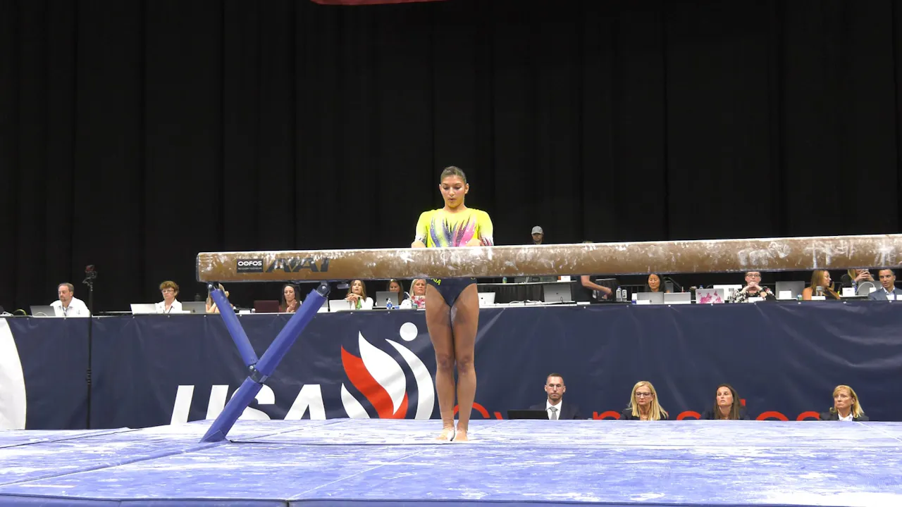 Madray Johnson - Balance Beam - 2022 OOFOS Championships - Jr Women Day ...