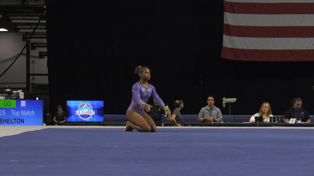 Christina Shelton - Floor Exercise - 2022 U.S. Classic - Junior Session ...