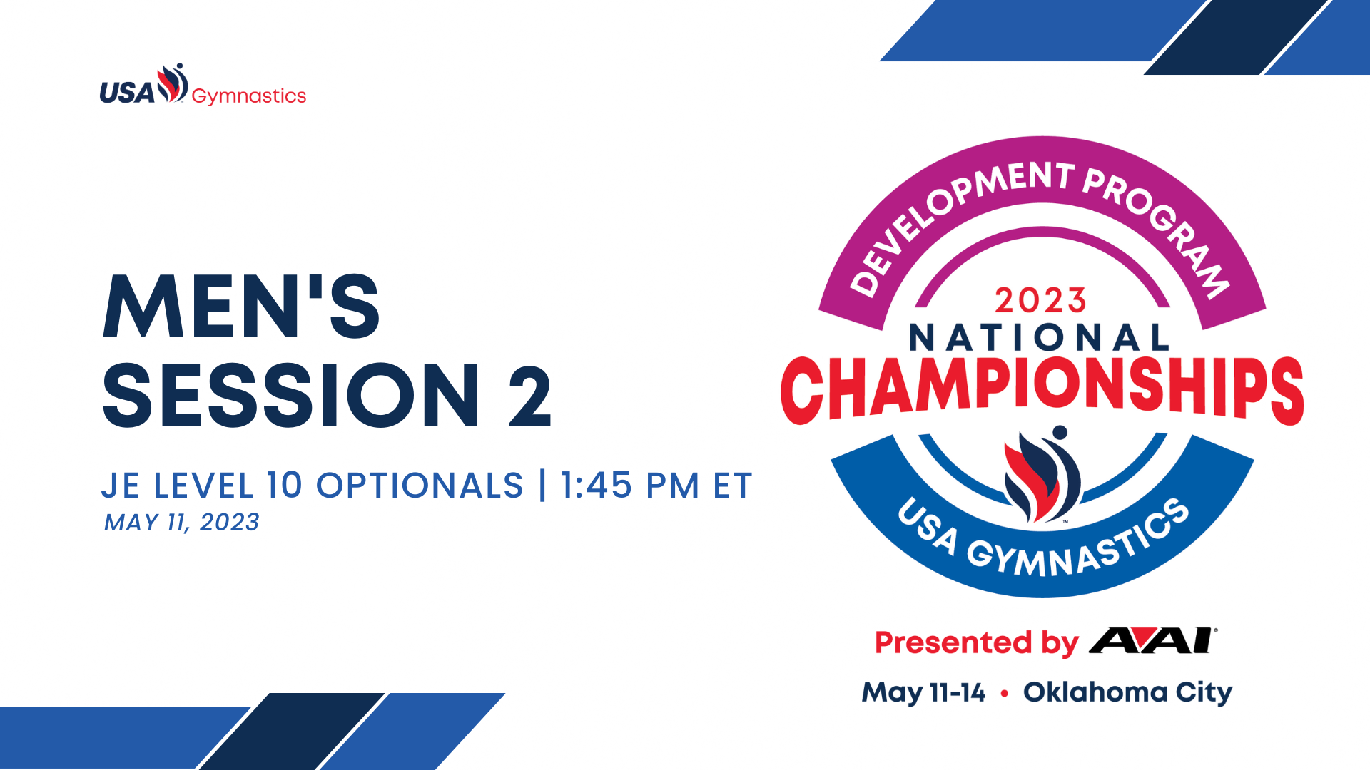Session 2 - 2023 Men's Development Program National Championships