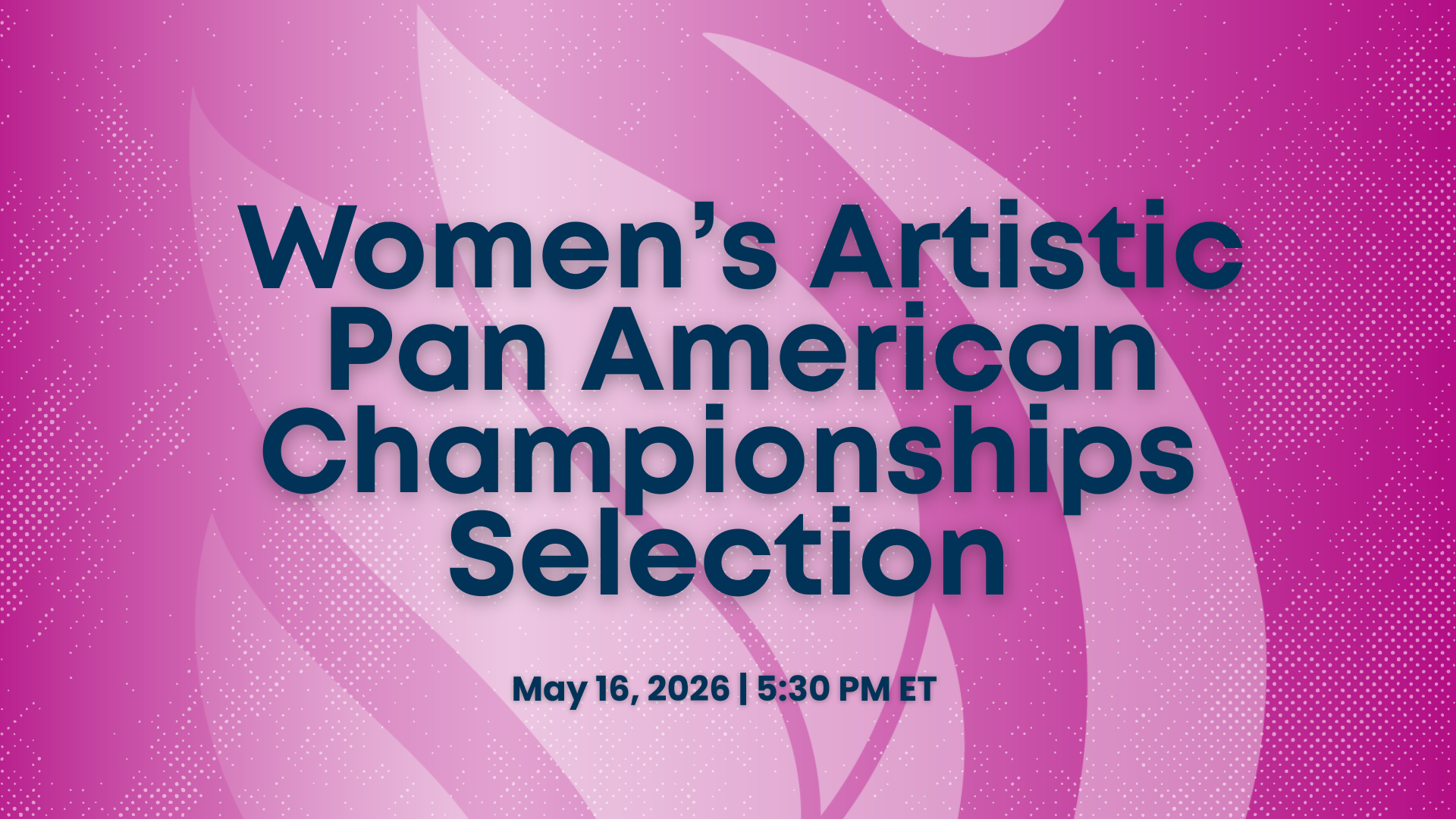 2026 Women's Pan American Championships Selection