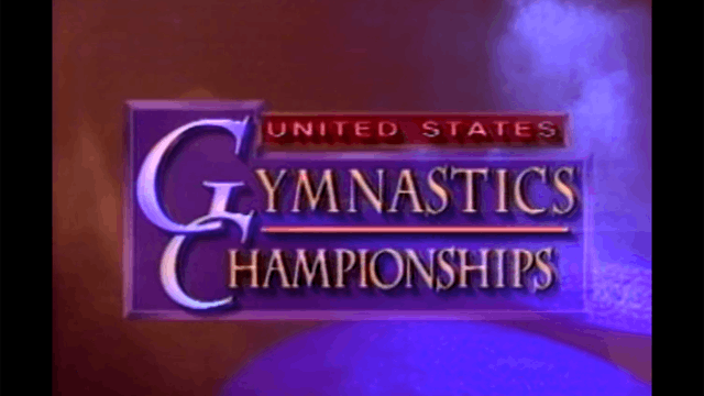 1995 U.S. Gymnastics Championships - Women's Event Finals Broadcast