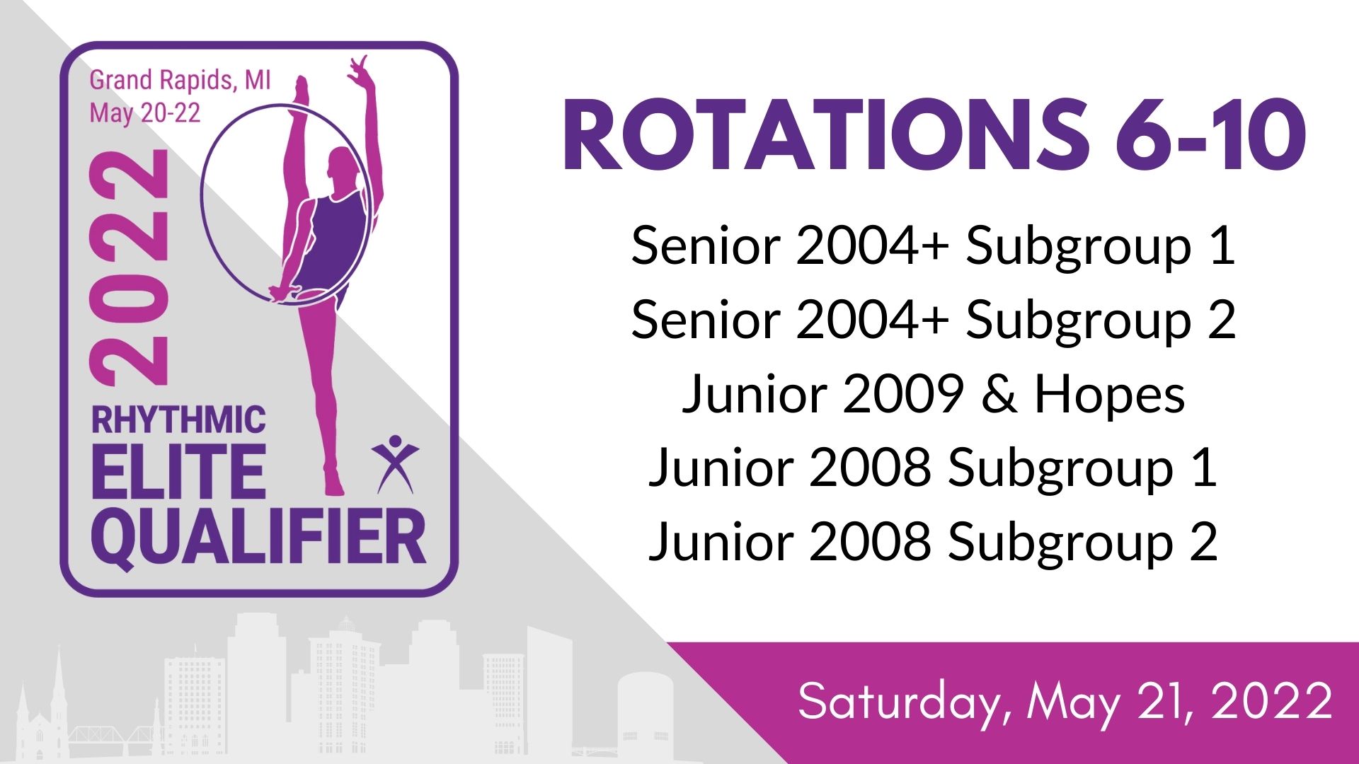 2022 Rhythmic Elite Qualifier Day 1 Session 2