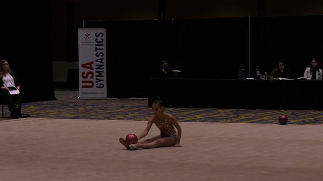 Leah Terry - Ball - 2022 Rhythmic Inv...