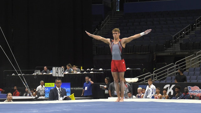 Jared Fry - Floor Exercise - 2022 OOFOS U.S. Gymnastics Championships - Day 1
