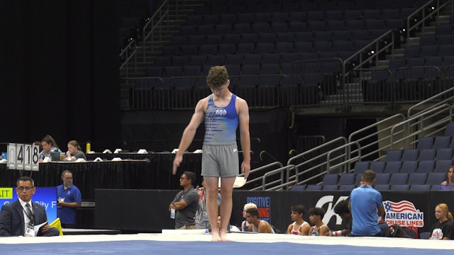 Jonah Soltz - Floor Exercise - 2022 OOFOS U.S. Gymnastics Championships - Day 1