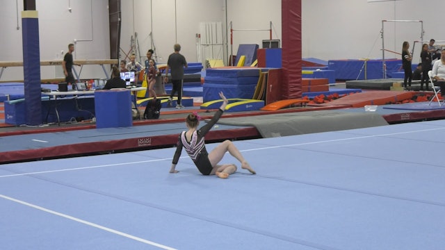 Cailyn Waibel - Floor Exercise - 2022 Hopes Classic - 11-12 Age Group