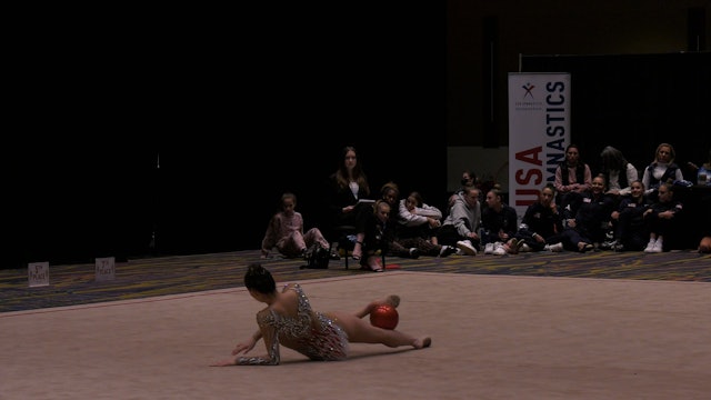 Lily Avila - Ball - 2022 Rhythmic Challenge - Senior