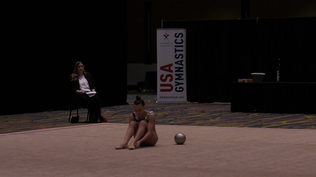 Anastasia Dubinkina - Ball - 2022 Rhythmic Invitational - Junior 2009