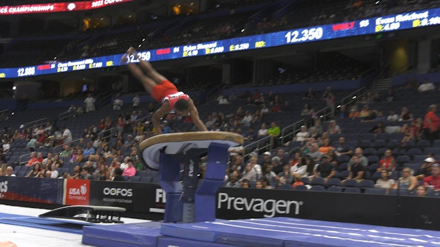 Kaleb Palacio - Vault - 2022 OOFOS Championships - Jr Men Day 2