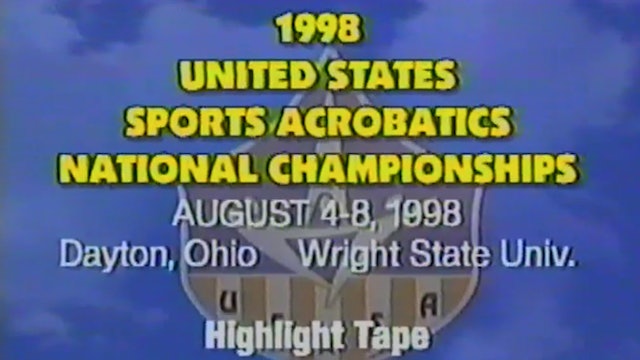 Highlight Tape - 1998 U.S.S.A. Championships