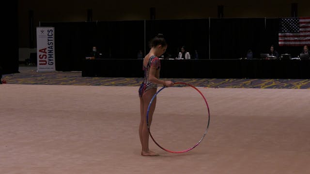 Sophia Zyman - Hoop - 2022 Rhythmic I...