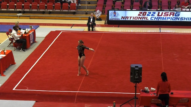 Molly Maxwell - Floor Exercise - 2022 USAG Women's Collegiate - Day 1