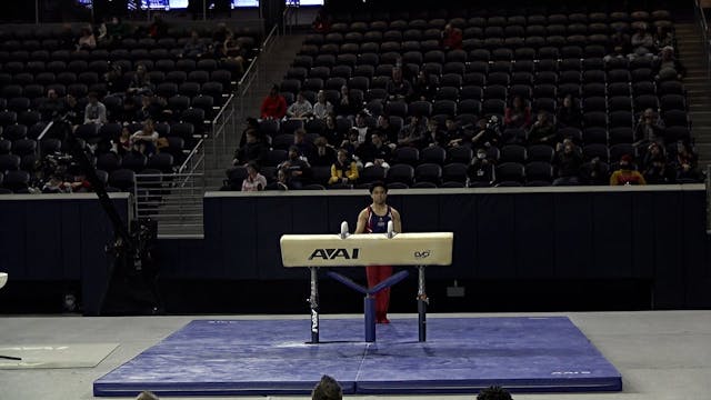 Asher Hong - Pommel Horse - 2022 Wint...