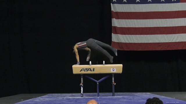 Zach Green - Pommel Horse - 2022 U.S....