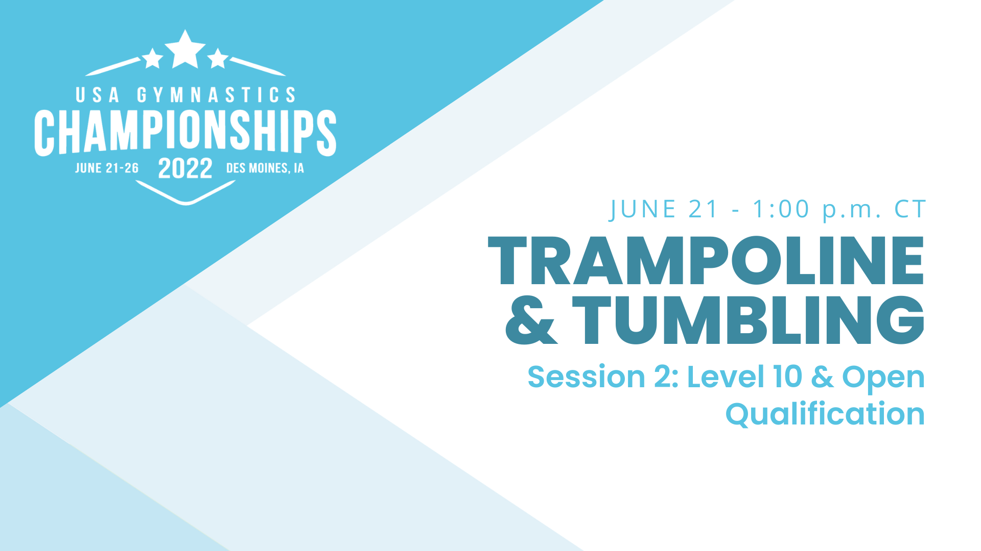 Session 2 - Level 10 & Open Qual. - 2022 USA Gymnastics Championships