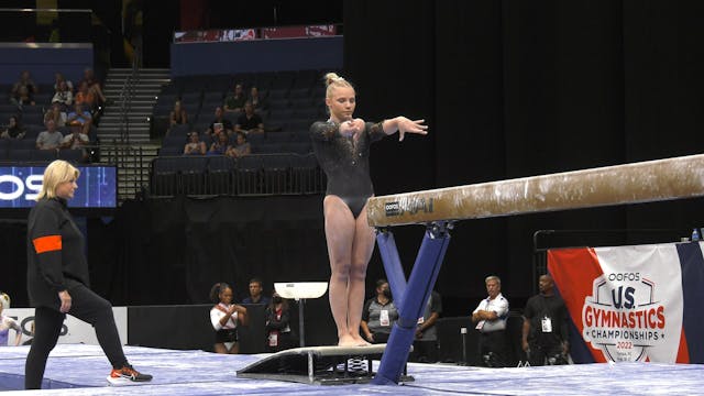 Jade Carey - Balance Beam - 2022 OOFO...