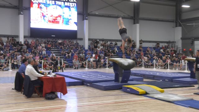 Cole Janz - Vault - 2022 GymACT Champ...