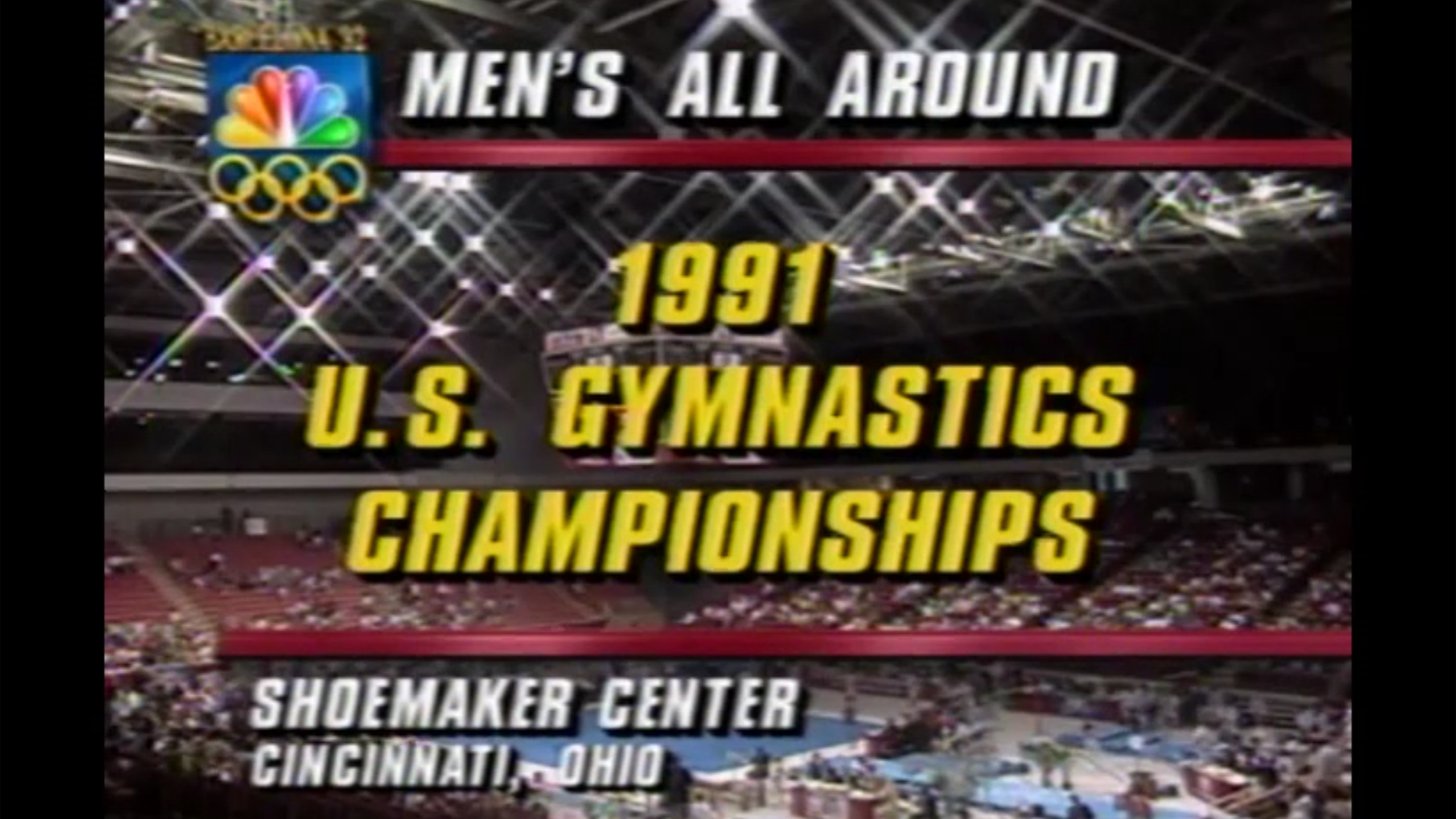 1991 U.S. Championships - Men's All-Around Broadcast - No Commentary