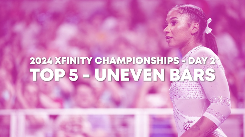 Top 5 Routines - Uneven Bars - Senior Women Day 2 - 2024 Xfinity US Champs