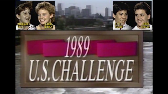 1989 U.S. Challenge - Round 1, Match 2 Broadcast