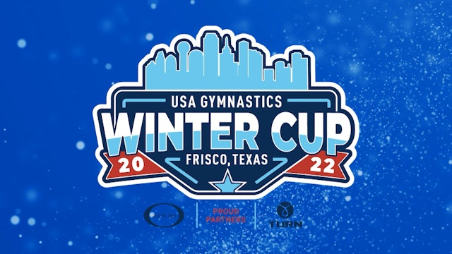 2022 Winter Cup - Senior Men Day 1 - Video Board Feed