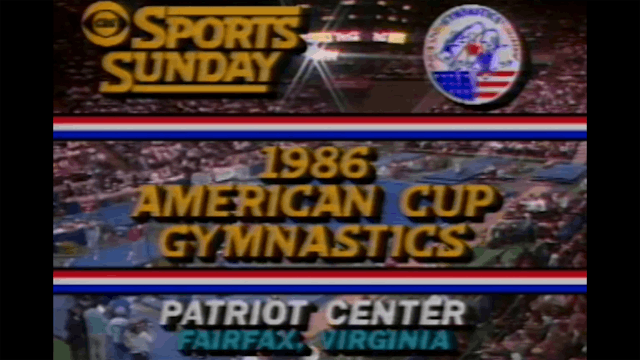 1986 American Cup Broadcast