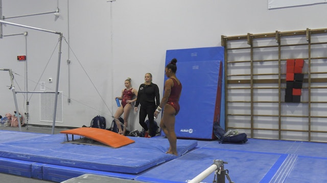 Jordan Chiles - Uneven Bars - 2022 Women's World Team Selection Camp - Day 2
