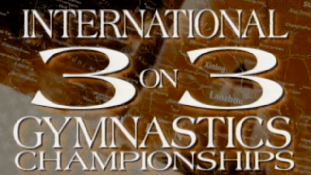 1999 International 3 on 3 Gymnastics Championships Broadcast