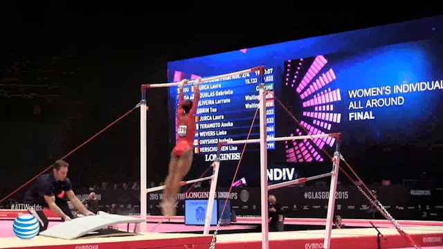 Gabby Douglas - Uneven Bars - 2015 World Championships